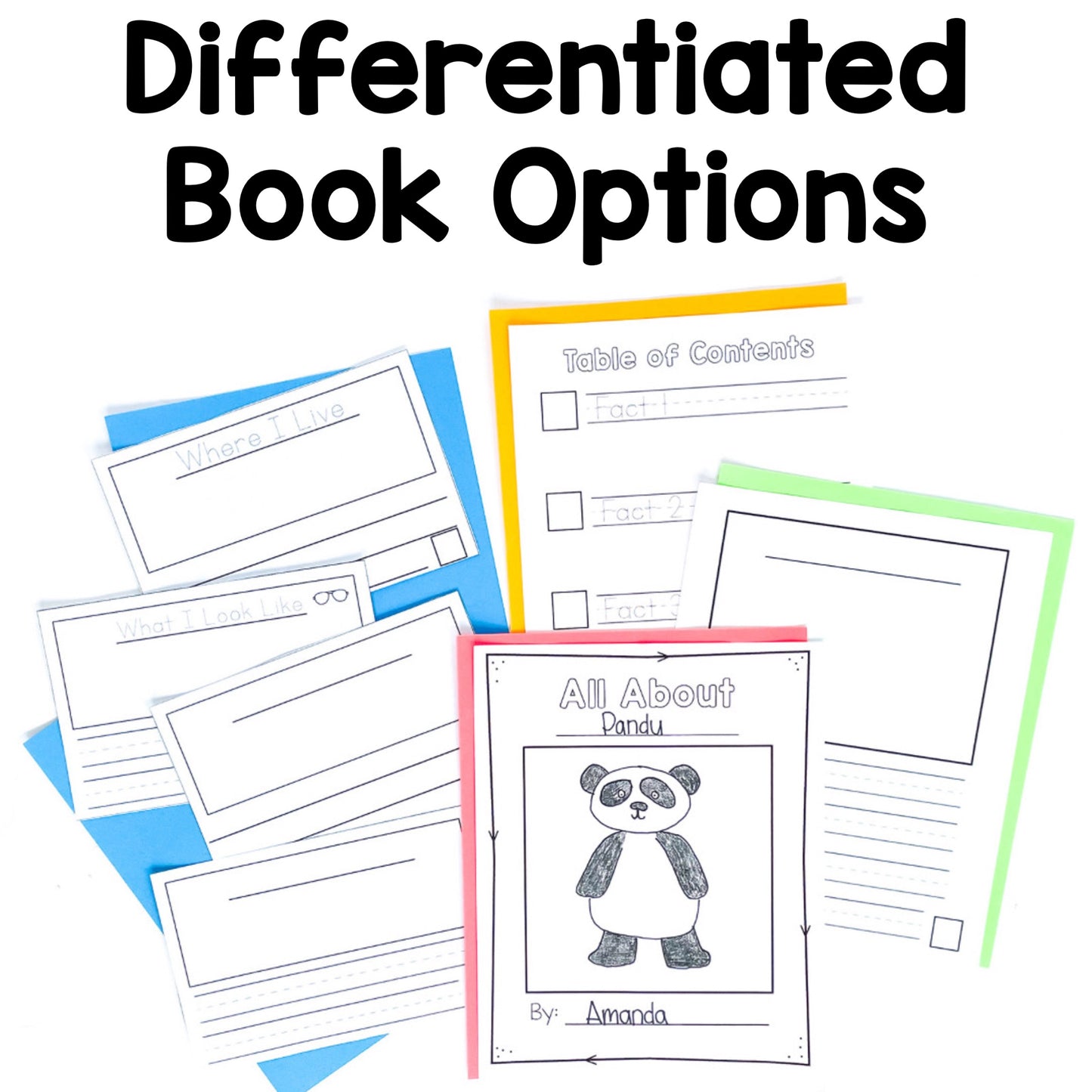 Informational Unit for Kindergarten Writing