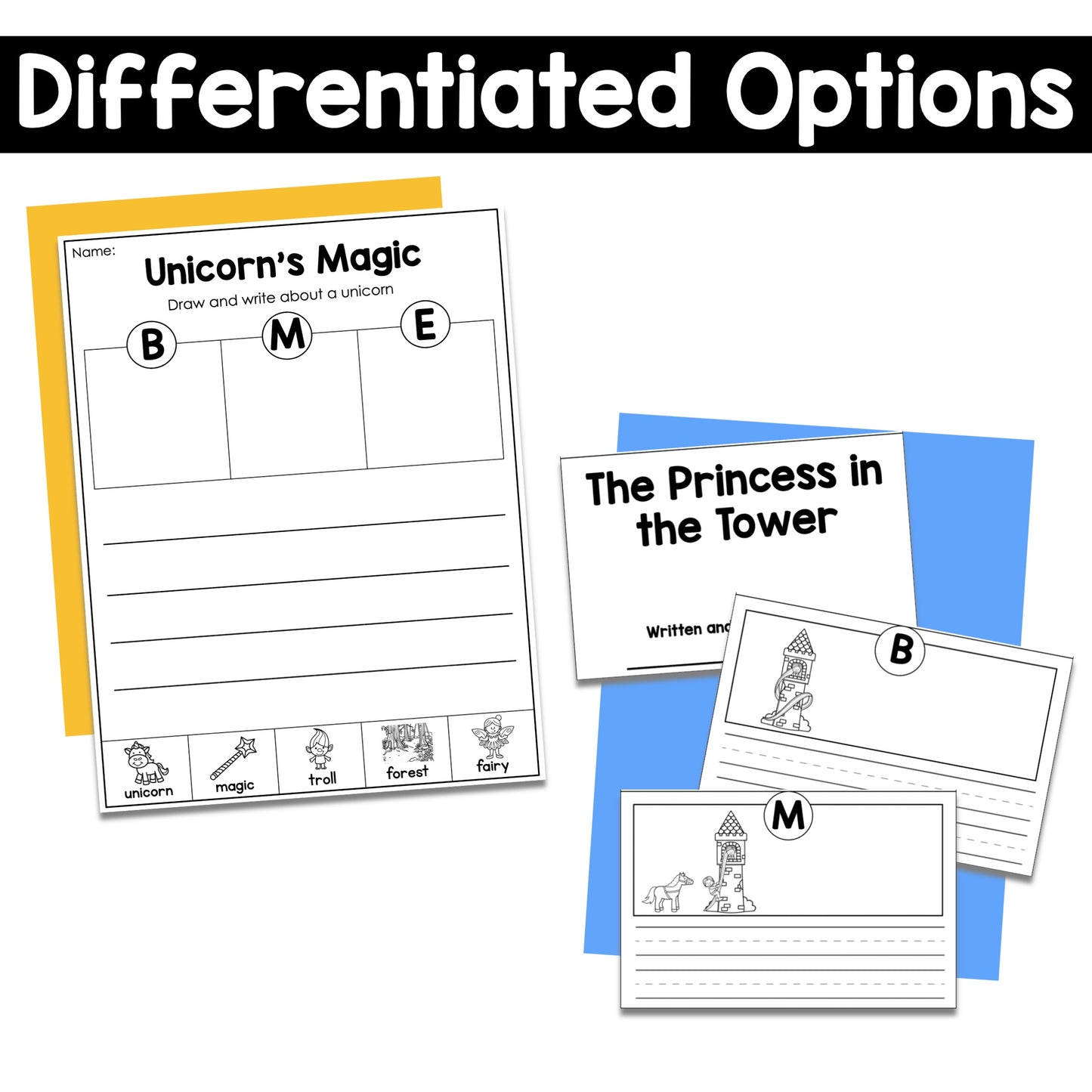 Kindergarten Fairy Tale Writing Unit Fantasy Writing