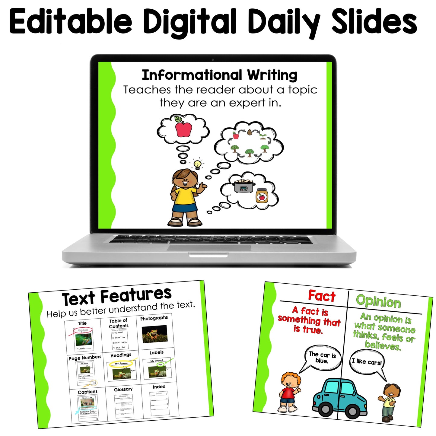 Informational Unit for Kindergarten Writing