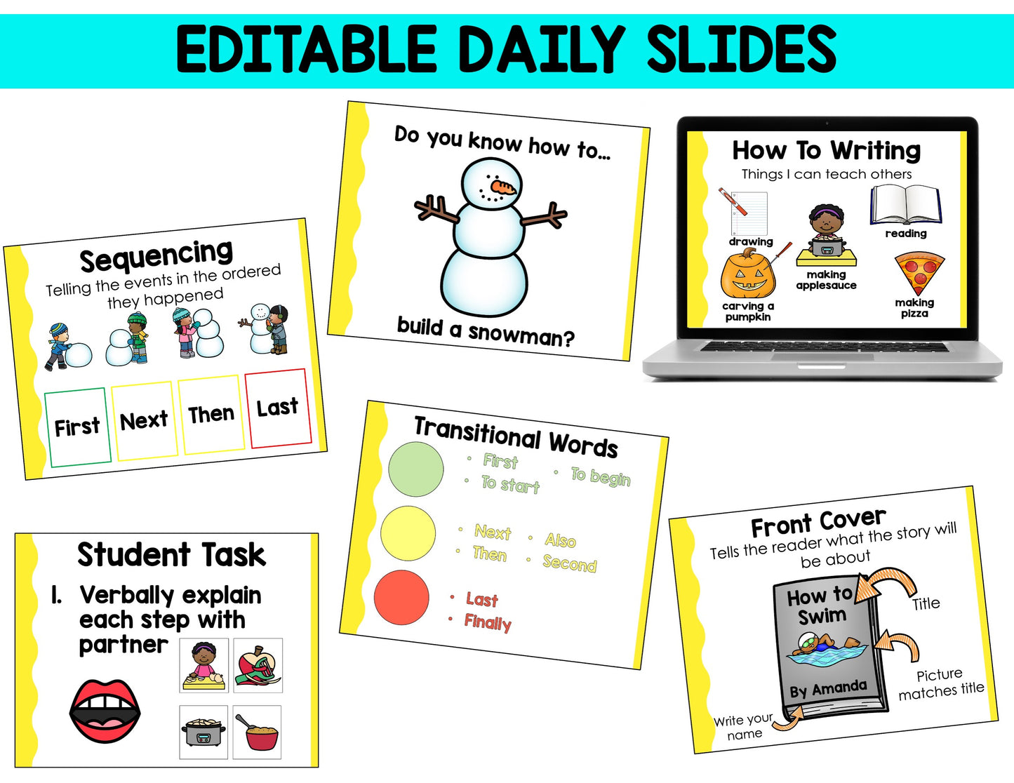How to Unit for Kindergarten Writing