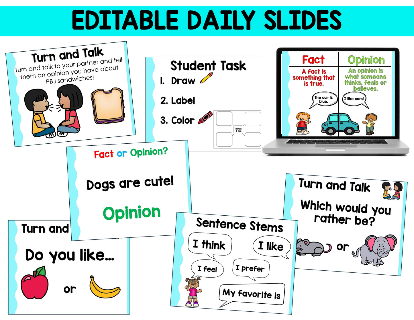 Opinion Unit for Kindergarten Writing