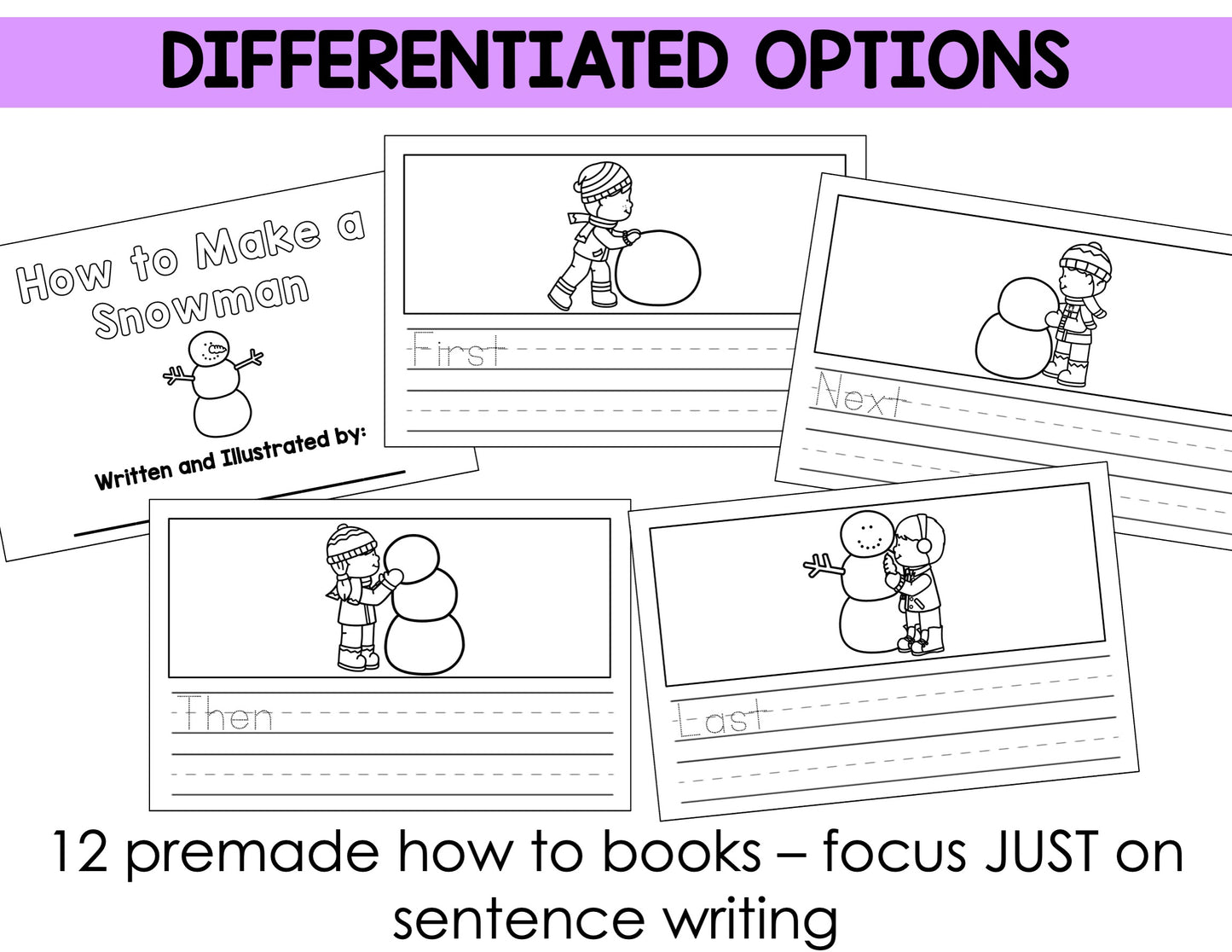 How to Unit for Kindergarten Writing