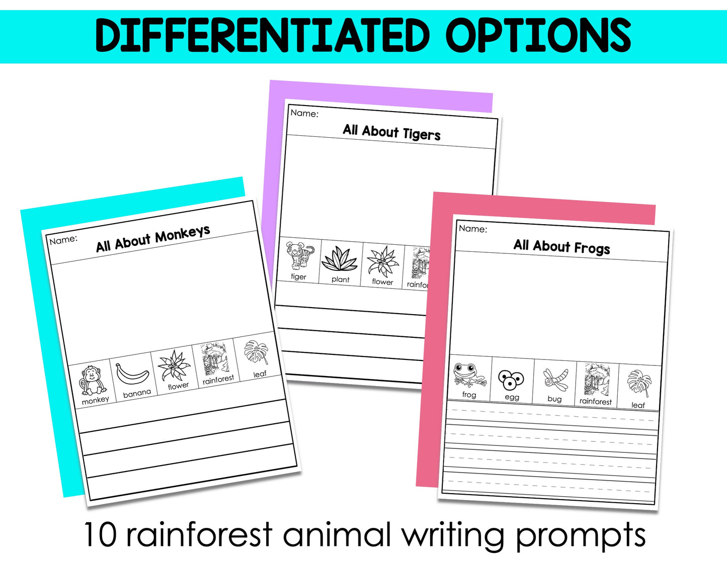 Informational Unit for Kindergarten Writing