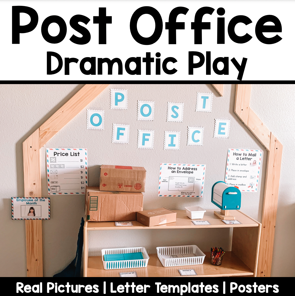 Post Office Dramatic Play – ThatKinderMama