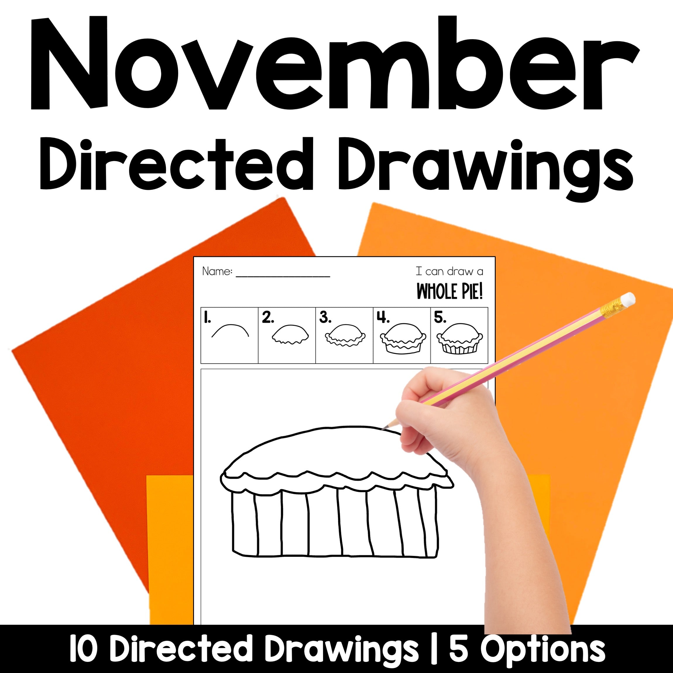 November Directed Drawings – ThatKinderMama