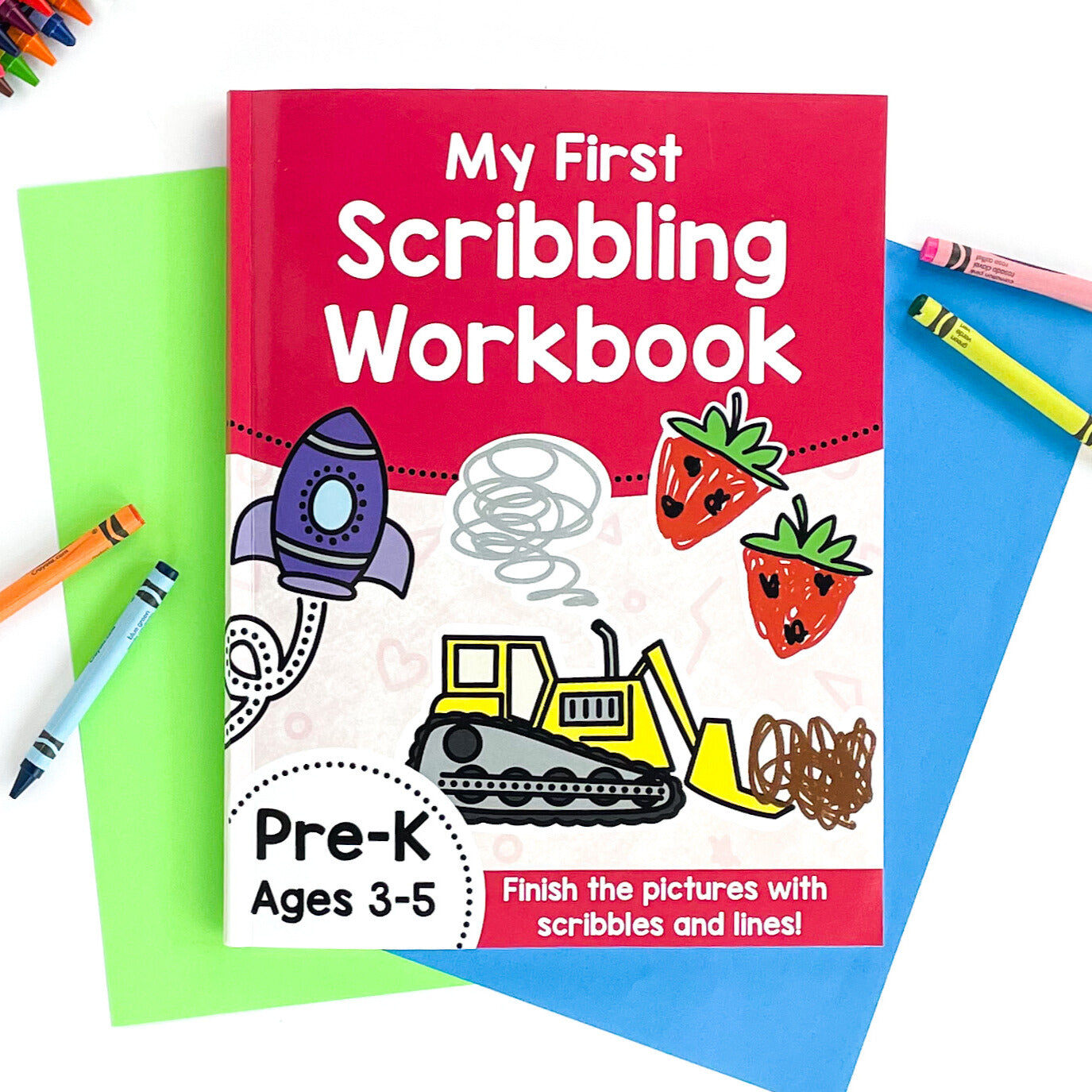 My First Scribbling Workbook – ThatKinderMama