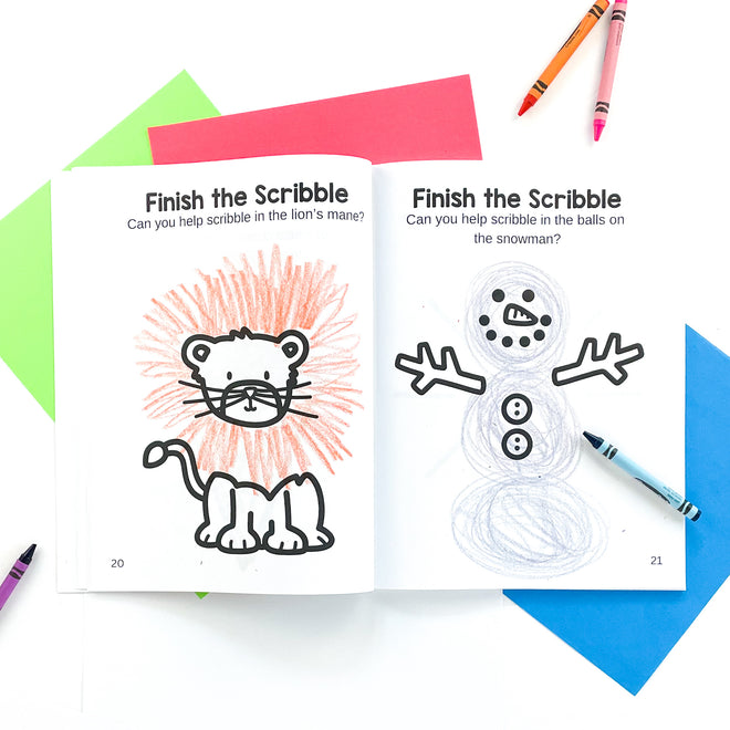 My First Scribbling Workbook – ThatKinderMama