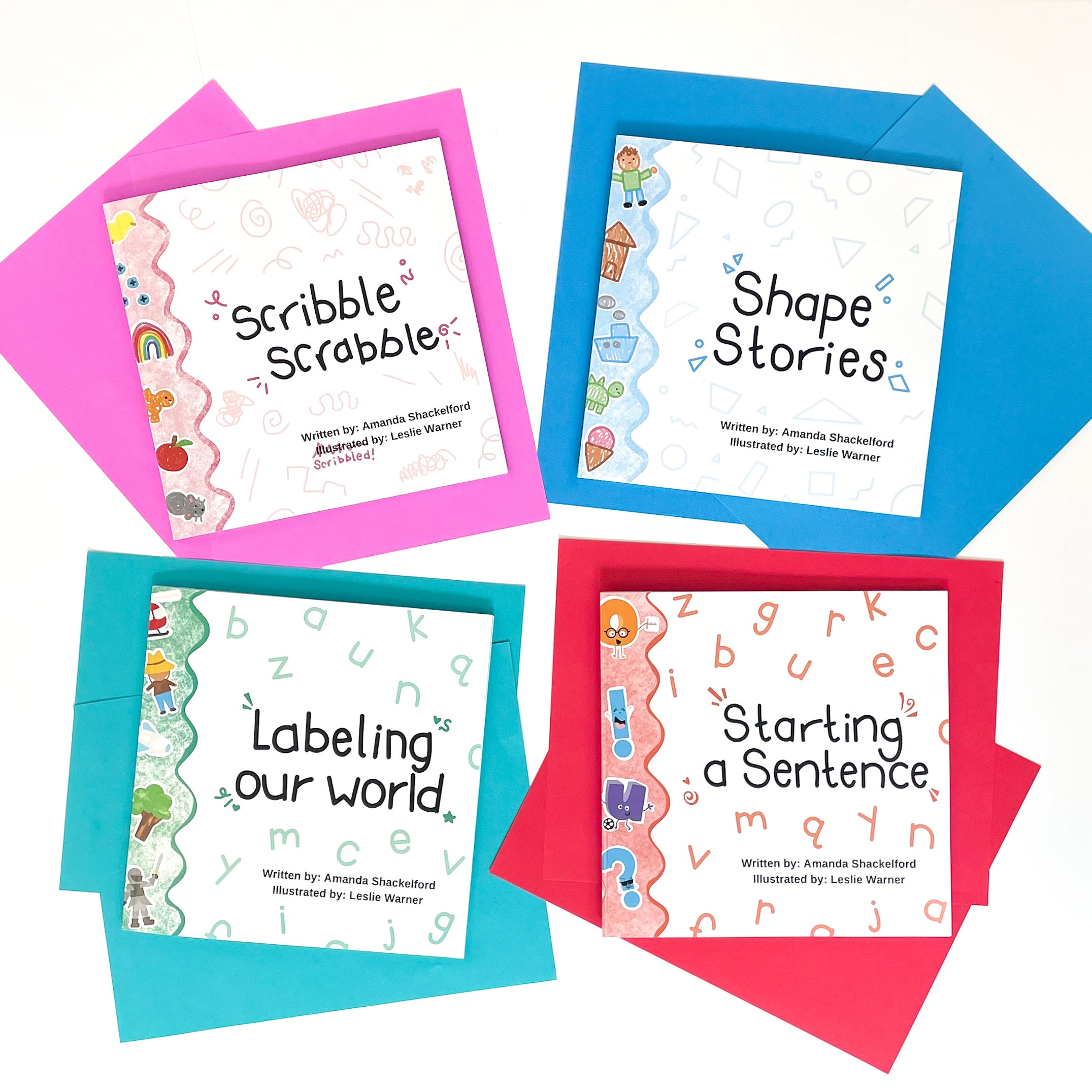 Growing Writers Mini Book Bundle Books 1-4 for Preschool, Pre-K, and K ...