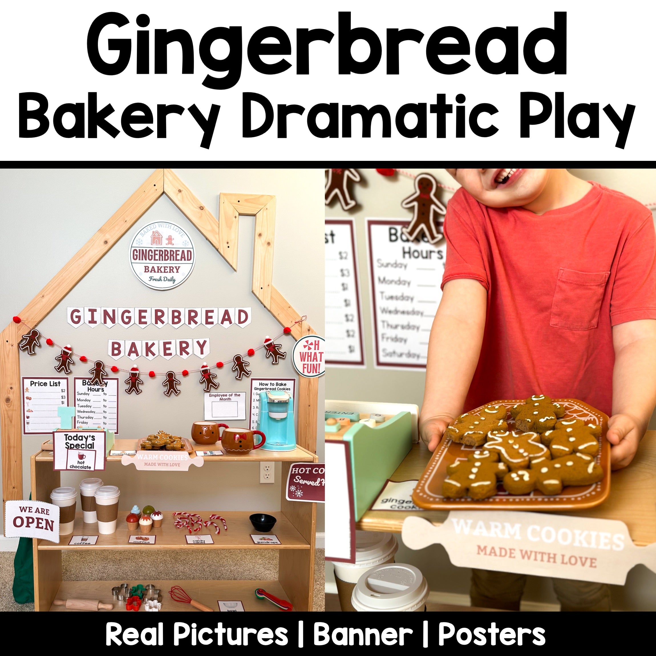 Gingerbread Bakery Dramatic Play