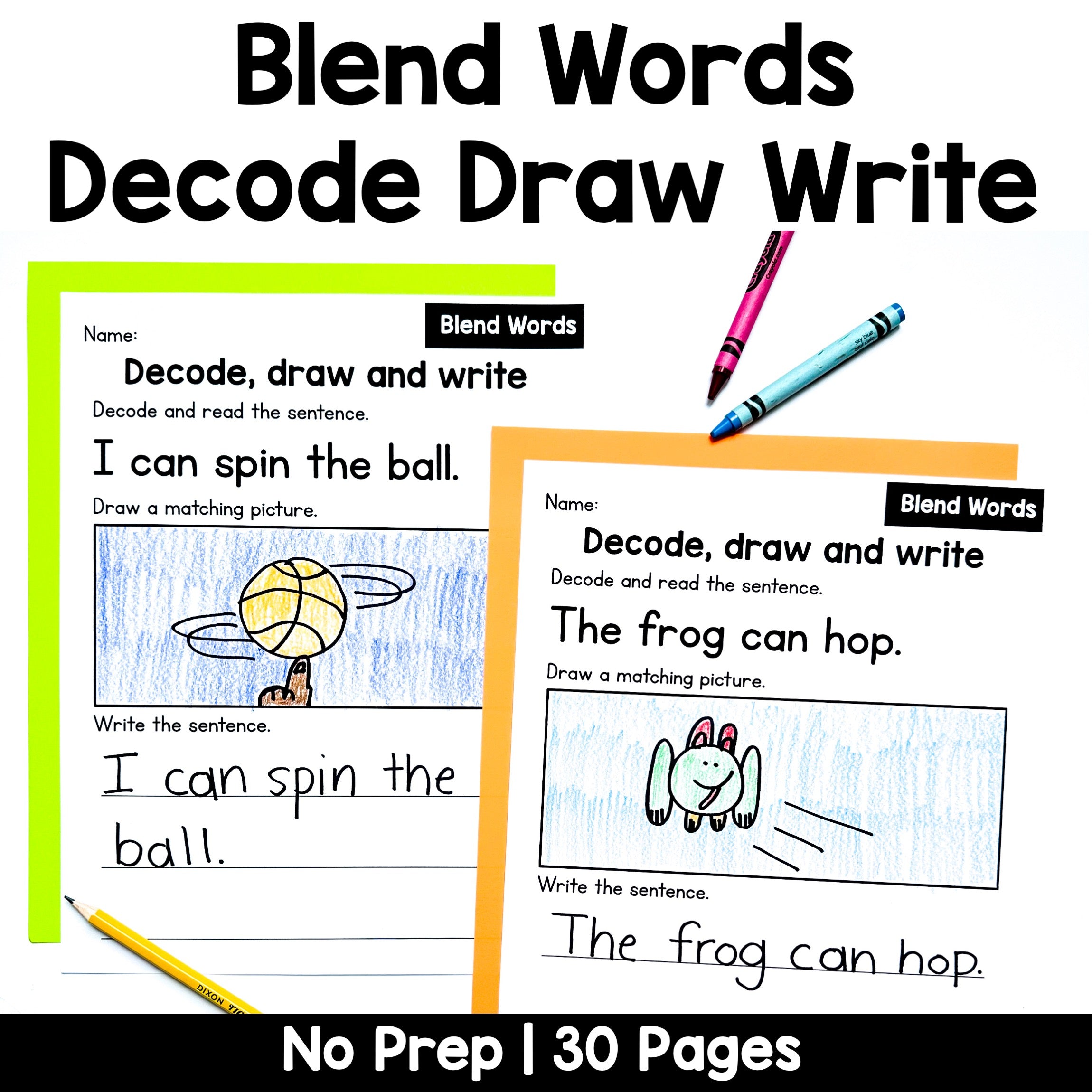 Decode Draw Write Blends