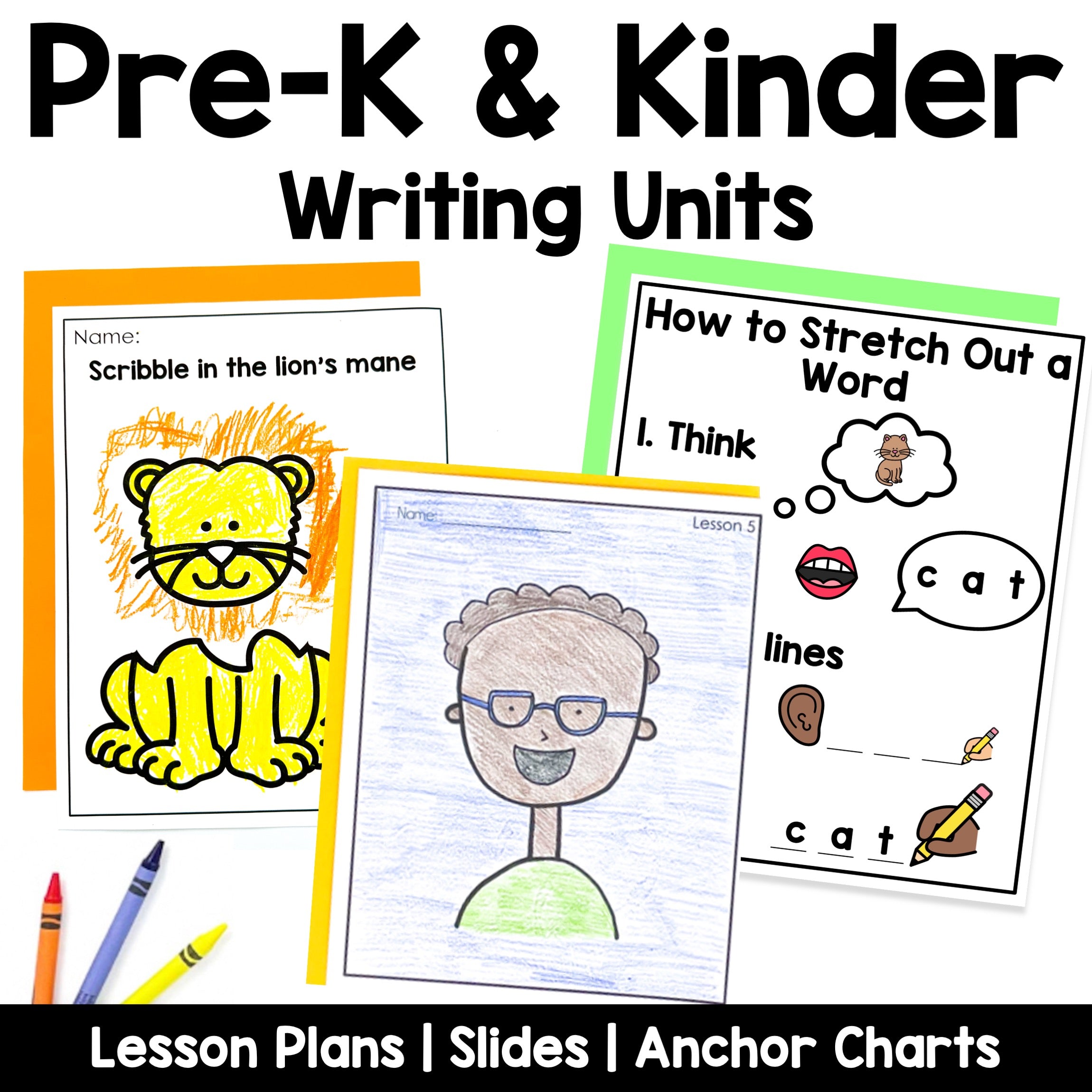Pre-K/Kindergarten Writing Mini Bundle