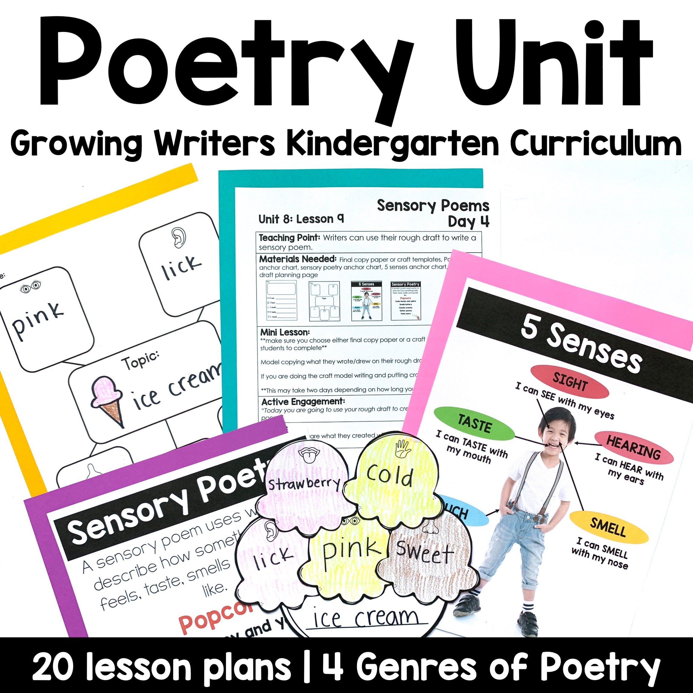 Kindergarten Poetry Unit | Writers Workshop