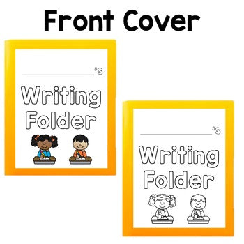 Kindergarten Writing Folder | Anchor Charts | Labels – ThatKinderMama