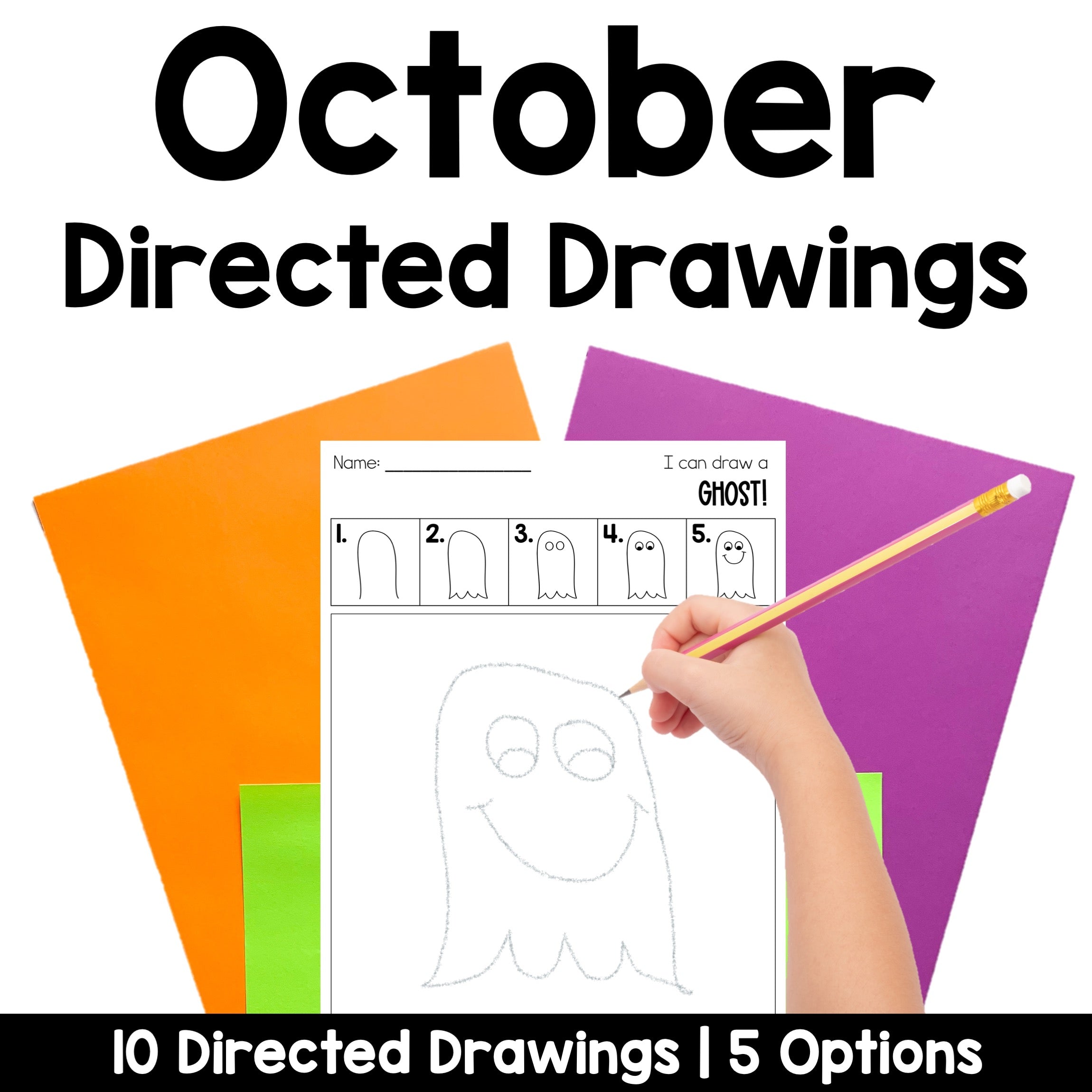 October Directed Drawings – ThatKinderMama